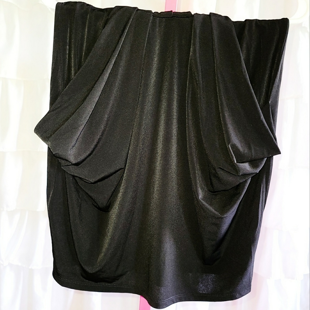 BCBG  drape dress with pockets - Picture 5 of 7